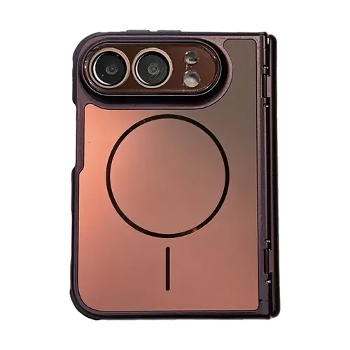 Matte AG Skin-Feel Iridescent Magnetic Phone Case, Full-Coverage for iPhone Duo & iPhone Fold Hinge Area