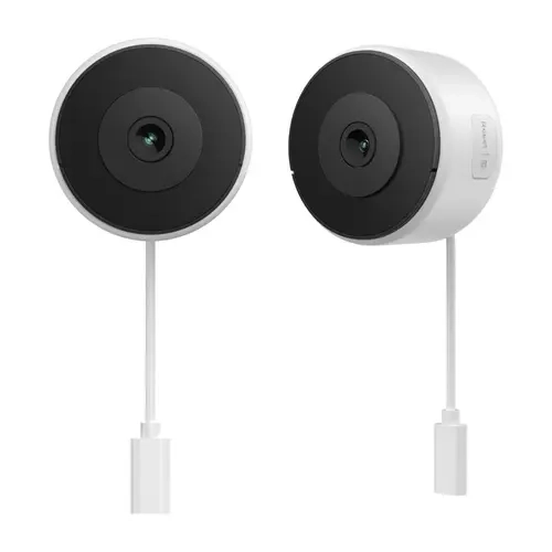 Luna Window Cam (2-Pack) — 2K Wi-Fi Indoor Security Camera, No-Drill Glass Mount, Sharp Outdoor Monitor View, Color Night Vision Surveillance, AI Motion Detection, Included Angle Mount, Magnetic Setup, Local SD Recording, Remote Access, Bluetooth for Home