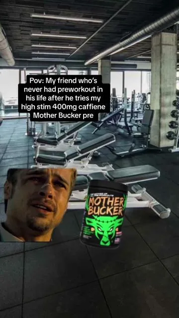 He proceeded to hit 20 different PRs that day #buckedup #gymtok #energy 