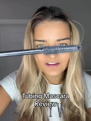 I get all the tubing hype now! Cut me off but I found my new favorite mascara. Not sponsored just tried it out for myself! #tartemascara #tubingmascara