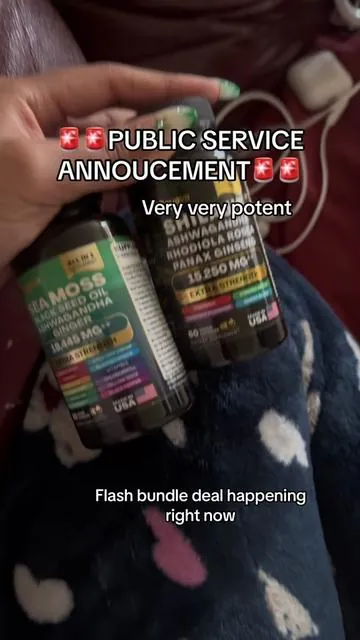 Dont say i didnt tell you. This stuff is the truth‼️#seamoss#blackseedoil#ashwagandha#supplements#ttshop#tiktokshop