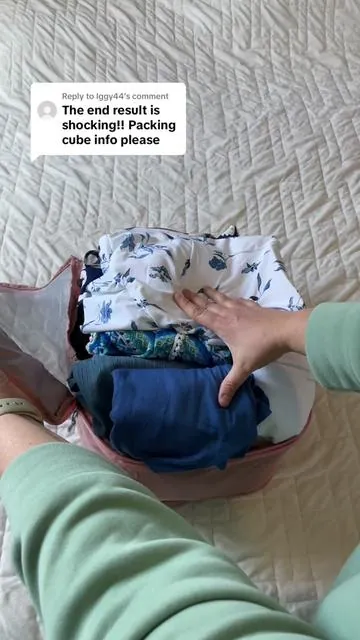 Replying to @Iggy44 it truly is shocking how much I fit into the compression packing cube!! #bagsmart #bagsmarttravel #bagsmartbags #bagsmartspacesaver #bagsmartpackingcubes #packingcube #packingcubesarelife #packingcubesfortravel #packingmusthaves #travelmusthaves #gifted @BAGSMART  