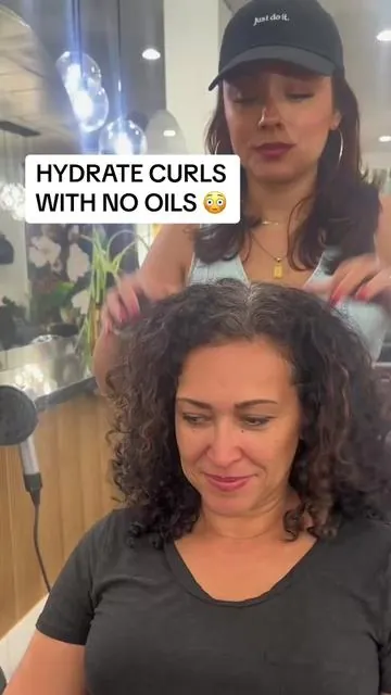You heard that right! No oils, just two styling products to leave your curls bouncy, juicy, and hydrated 💦💧

💫 Flo-etry mimics your scalp's natural oils for maximum hydration from root to tip 
💫 Shook adds more hydration to define curls and reduce frizz 

@Urban Bloom Curls #colorwow #curlyhair #curlyhairroutine #curlyhairtechnique #curlyhairmyth #curldefinition 