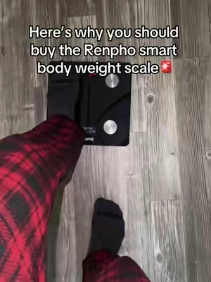 This smart scale is a game changer #fypage #tiktokshop #renpho #smartscale 