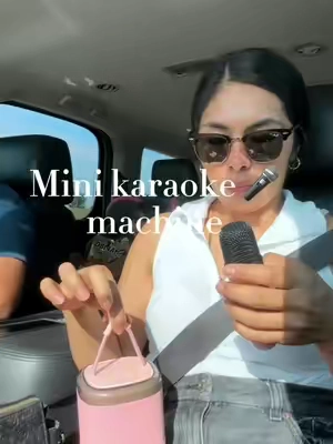 My absolute favorite TTShop find 😅🩷#minikaraoke#ttshopfinds#karaoke#familytime#fyp#ttshop#momtok 
