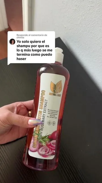 Respuesta a @chinita #naturalhair #naturalsam #cebollaroja #romero #biotin #fypシ゚viral #foryou @Natural Sant USA 
