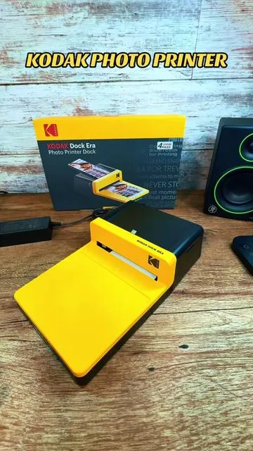 Kodak Dock Era Photo Printer #photoprinter #kodak #kodakphotoprinter #retro @Kodak Photo Printer 
