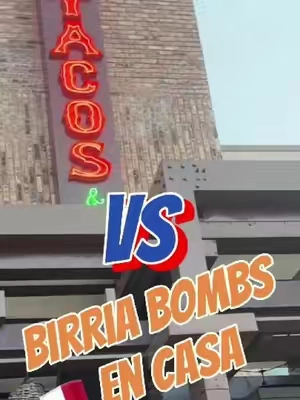 Replying to @braham5280 Tacos De Birria En Rocco's Tacos Vs Tacos En Casa Con @EZ Bombs 🌮 #birriatacos #tacodebirria #birriabombs 