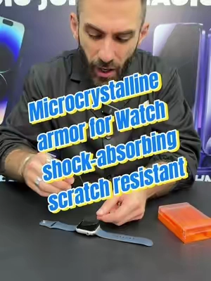 It's so easy to apply a screen protector for Watches. #magicjohn #tiktokmademebuy #dealsforyoudays #tiktokmademebuyit #losangeles 