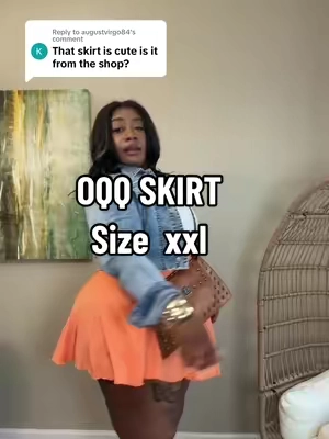 Replying to @augustvirgo84 Its an oqq skirt from the tiktok shop #oqq #skirt #miniskirtoutfit 