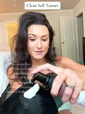 One of the best switches i made! Going on a year and a half of using this and havent looked back🫶🏻 @Beauty by Earth  #selftanner #selftan #nontoxic #beautyhacks #tan #beautybyearth #healthyliving #healthymom #cleanliving #MomsofTikTok 