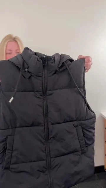 If you would have told me months ago I would be buying all my clothes from TikTok Shop HAHA but jumping into fall clothes before all the staples sell out, my favorite season is right around the corner! #puffervest #pufferjacket #fallvest #wintervest #blackvest #womensclothing #fall 