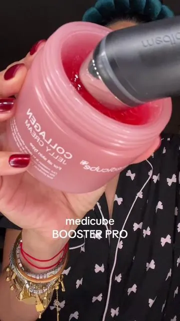 BOOSTER PRO routine! @medicube_official #medicube #skincare #selfcare #lifting #facelift  
