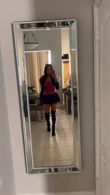 finally found the best clawdeen costume #clawdeen #monsterhigh #clawdeencostume #halloween 