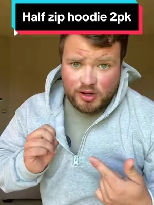 Replying to @Austin Brown 2 for the price of one🔥 #hoodie #halfzip #sweatshirt #falldealsforyou #tiktokshop #tiktokmademebuyit 