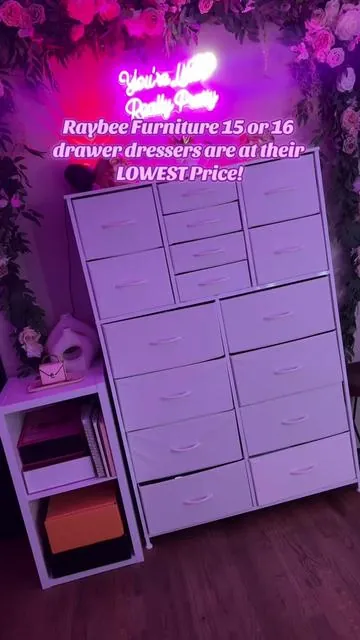 The lowest price I’ve seen on these Raybee dressers, and I’m mad about it! 😂 Keep your space organized and stylish. Linked below, and you might even find extra coupons in your cart! 🛒 #RaybeeFurniture #OrganizedLife #HomeStorage #SpaceSaver #BudgetFinds #ResinStorage #MakeupOrganization #TikTokMadeMeBuyIt #HauntedHomeFinds #falldealsforyou#tiktokshopblackfriday #tiktokshopcybermonday #tiktokshopholidayhaul #treasurefinds 
