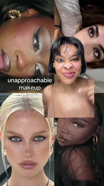 This man repellent makeup don’t always work though 🙂‍↕️ talk about unapproachable 