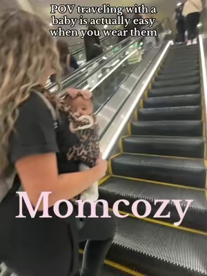 Baby girls second trip to NYC and shes such a good flyer 🥺🥰 #babycarrier #MomsofTikTok #momcozy #momcozybaby @momcozy @Momcozy Official 
