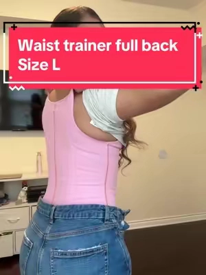 Waist trainer is perfect for working out and wearing every day and is not uncomfortable and supports back as well as your torso and is very good quality 🩷 #waisttrainer #waistshaper #seamlesswaisttrainer #workoutwaisttrainer #waistrainer #tiktokshopblackfriday #giftguide2022 #tiktokshopcybermonday 