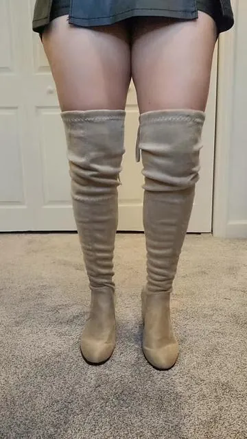 #boots #overthekneeboots #heeledboots #shoes #TikTokShopBlackFriday #whiteboots #botas #botasaltas #zapatos 
