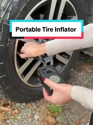 Great to have one of these on hand when you need it! #tireinflator #tirepump #airpump #flattire #carsafety #caraccessories #fanttik #tiktokshopfinds #tiktokshopblackfriday #tiktokshopcybermonday 