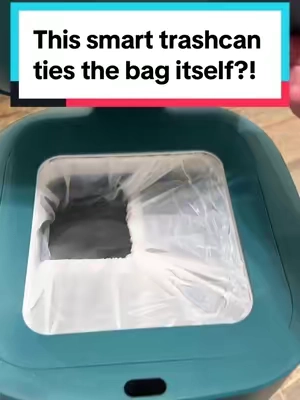 Replying to @aj This smart trashcan seals itself!  #tiktokshopblackfriday #smarttrashcan #automatictrashcan #bathroomgadgets #bathroomdecor #tiktokshopcybermonday 
