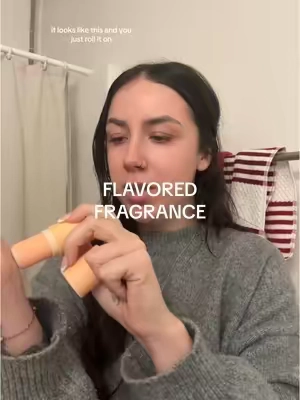 smelling AND tasting peachy now 😼🍑 grab these up before they sell out #giftguide #tiktokshopholidayhaul #TikTokShopCyberMonday #spotlightfinds #tiktokshopblackfriday #giftforhim #giftsforher #fragarance #perfumetiktok #rollonperfume #christmasgiftideas 