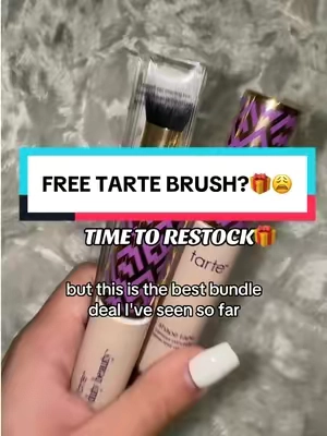 This is your sign to stock up on tarte! Its now on sale for the lowest price in history! Get it before its gone!😩💞🍓 #tarte #tartecosmetics #tarteconcealer #tiktokshopholidaydeals #tiktokshopblackfriday #tiktokshopcybermonday #tiktokshopholidayhaul  