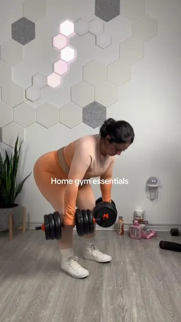 Home gym equipment essentials to get fit at home #homegymequipment #fitathome #homegymsetup #foldabletreadmill #stepper #dumbbellworkout #kettlebellworkout #tiktokshopblackfriday 
