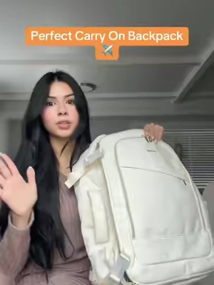 Carry on Backpack Perfect for Travel With SOO Much Storage Space! #carryon #travelessentials #travel #tiktokshopfinds #backpacking #backpack #traveling #tsa 