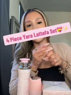 💝✨4 Piece Yara Set! Perfect gift! #yaralattafa #lattafayara #yaralattafaperfume #perfumes #fragrancetok #lattafaperfume #TikTokshop #tiktokshopping #newyearnewaura
#tiktokshopholidayhaul 
#giftguide #ttsdelight 