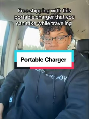 Portable charger #creatorsearchinsights #portablecharger #spotlightfinds #freeshipping #holidayhaul #travel #airportlife 