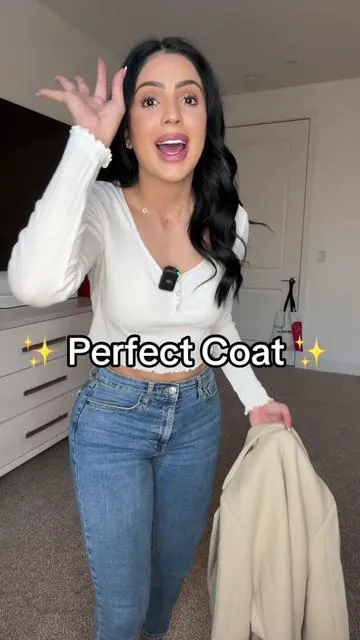 No te vas a resistir!! El abrigo perfecto 🧥😍 ✨ Winter coat #tiktokshopholidayhaul #tiktokshop #tiktokshopfashion #ootdinspo #tiktokhaul #tiktokfashion #ootd #coat #wintercoat #beigecoat #winteroutfit #longcoat #tanmingfashion 