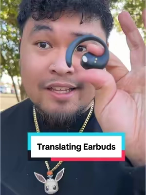 Taco Truck people thought he was Mexican after this 🤣  #Miniso #MinisoX15Pro #Earphones #Earbuds #TranslationEarbuds #TranslatingEarbuds #ForeignLanguage #Multilingual #tiktokshopblackfriday