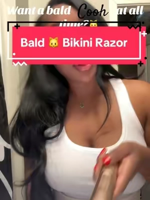 Painless electric bikini trimmer/razor get u completely bald!   . .   #akunbem #electricshaver #shaver #shavingtips #bikiniwax #shave #brazilianwax #beautyhacks #trimmer #tiktokshopblackfriday #personalcare