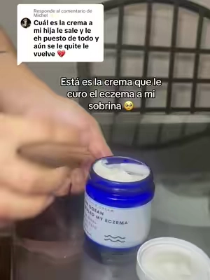 Respuesta a @Michel ✨ Les recomiendo esta crema le, sano por completo la mano a mi sobrina, la estuvimos batallando mucho para que le sanara por completo ya que cremas medicadas por su pediatra ni le servian #eczema #cream #eczemacream
#seamoss
#theoceanhealedmyeczema
#eczemaawareness #dryskin
#pielseca #ECZEMA #eczemaflareup
#eczemahealing #cremaparaeczema 