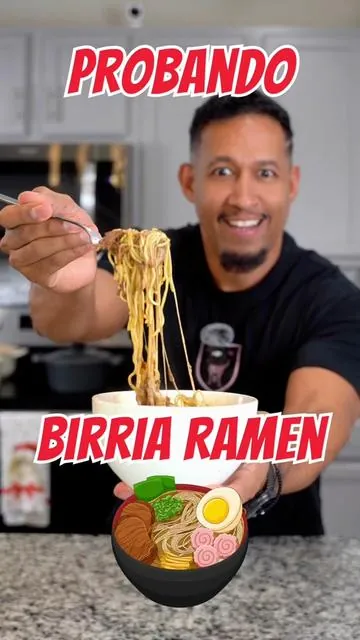 Probando La Famosa "Birriamen" (Birria 🍖 Y Maruchan Ramen 🍜) 🤤
Vídeo de: @Los de ÑAM! 

#probandocomida #donjose #birria #birriamen #maruchan 