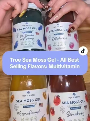 ✨ Why choose when you can have them all? This @True Sea Moss Gel bundle is EVERYTHING—and only here for a limited time! 🥭🍓🫐 Don’t miss out! #SeaMossBundle #TrueSeaMoss #WellnessGoals #trueseamossbundle #seamossgel #trueseamossgel #seamossbenefits #seamoss #multivitamin #minerals #tiktokshop #treasurefinds #ttshop  #spotlightfinds #mademyyear #viral #ttsdelightnow #newyearnewaura #TikTokShopCreatorPicks  #CapCut #TTSlevelup #ShopLunarNewYear #tiktokshopjumpstart #foryou #fypシ゚viral 