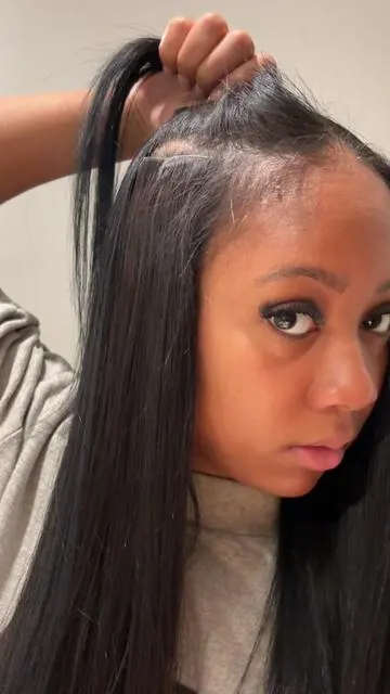 One pack is all you need! Look at how full this is 😍 Perfect for achieving that voluminous look @Luvmehair #luvmehair #luvmeforyou #newyearnewaura #clipinsfornaturalhair 