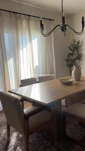 the perfect dining room table if you’re on a budget ✨ #ttshopaffiliate #tiktokshopcreator #ttshopfinds #ttshopfind #ttshopdeals #ttshopfurniture #tiktokshopping #tiktokshopfurniture #amazon #amazonfurniturefinds 
