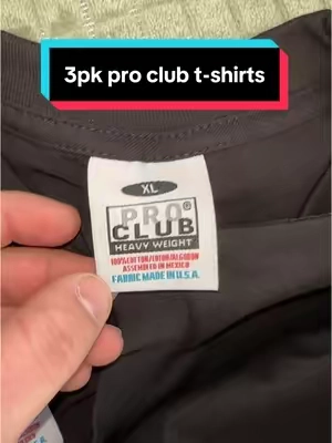 Pro club heavy weight T-shirts on sale! #proclub #tshirt #proclubshirt #tiktokshop #tiktokmademebuyit #ttshop 