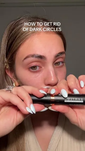the @DRMTLGY luminous eye corrector is one of the best medical grade skin care items that helps reduce the appearance of dark circles. It is a medical grade color corrector with SPF 41 that has peachy tones to cancel out the purple tones. Perfect for no makeup make up days or layering underneath concealer.  ##makeuphack##darkcircles##colorcorrector##beauty##makeup##skincare##undereyecircles##darkundereye##peachcolorcorrector##makeuplesson##howtodomakeup##undereyetutorial##cakeymakeup##concealer##eyecream##tts