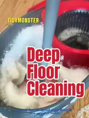 If you have an ocedar mop,this scrub brush is a perfect cleaning gadget for deep clean#clean #scrubbing #cleaninghacks #CleanTok #tiktokshopjumpstartsale 