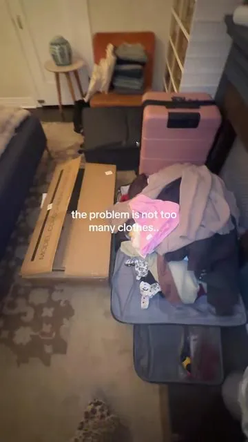 manifesting a huge walk in closet..one rack at a time 🥰 it’s so STURDY omg