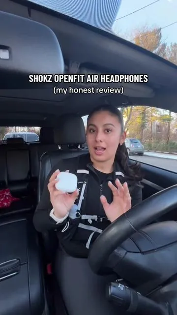 my honest review on @Shokz Sports  #halfmarsthontraining #beginnerrunner #runtok #runningtok #shokz #openfitair #openearheadphones #openearcomfort 