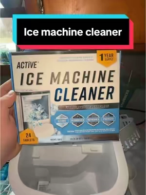 Ice maker cleaning made easy #icemaker #icemakercleaner #countertopicemaker #cleaningtips #tiktokshop 