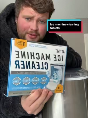 Replying to @simonsdeals ice machine cleaning made easy #icemachine #icemaker #icemakermachine #icemachinecleaning #tiktokmademebuyit 