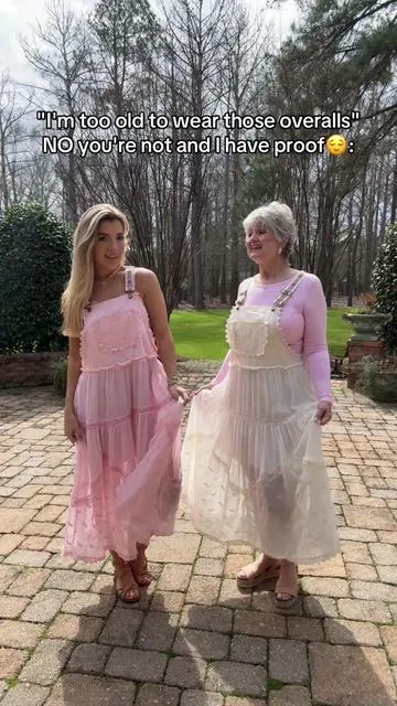 $200 less than the name brand too😌 #overalldress #fplookforless #fp #lacedress #overalls #springfashion #fashion #affordablefashion #SummerFashion #whimsical #fashionover50 
