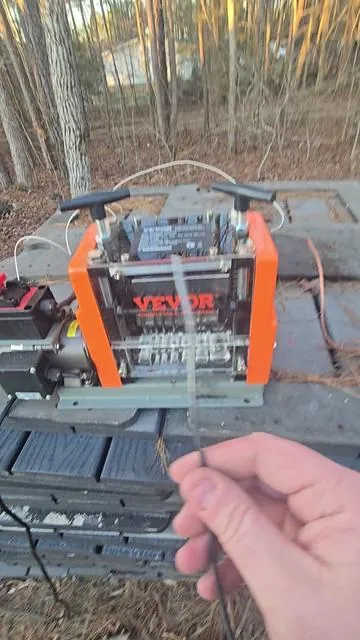 this wire stripper will save you alot of time. #wirestripper #wirestrippertool #electricwirestripper #automaticwirestripper #vevortools #vevorwirestripper 