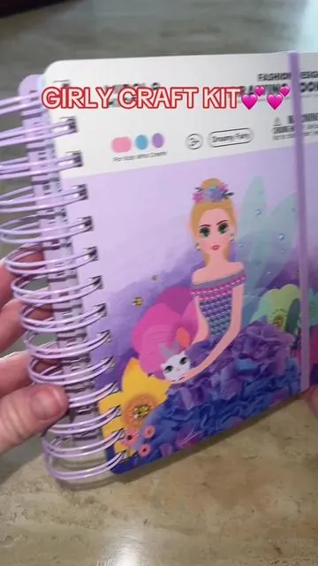 This 4 in 1 fashion book craft kit for girls is so much fun. They can decorate their own fairy princess in a craft kit. 

#craftkits #fashioncraft #craftkitforkids #forgirls #crafts #artsandcrafts 
